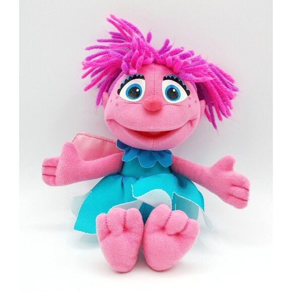 Sesame Street Abby Cadabby 8" Plush Stuffed Animal Hasbro Toy Doll Workshop 2013 - Picture 1 of 3